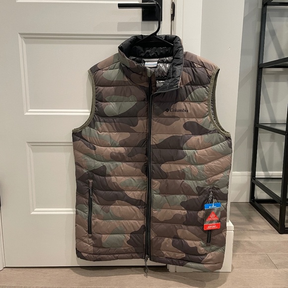 [Columbia] Men's Powder Lite Vest - Camp Print